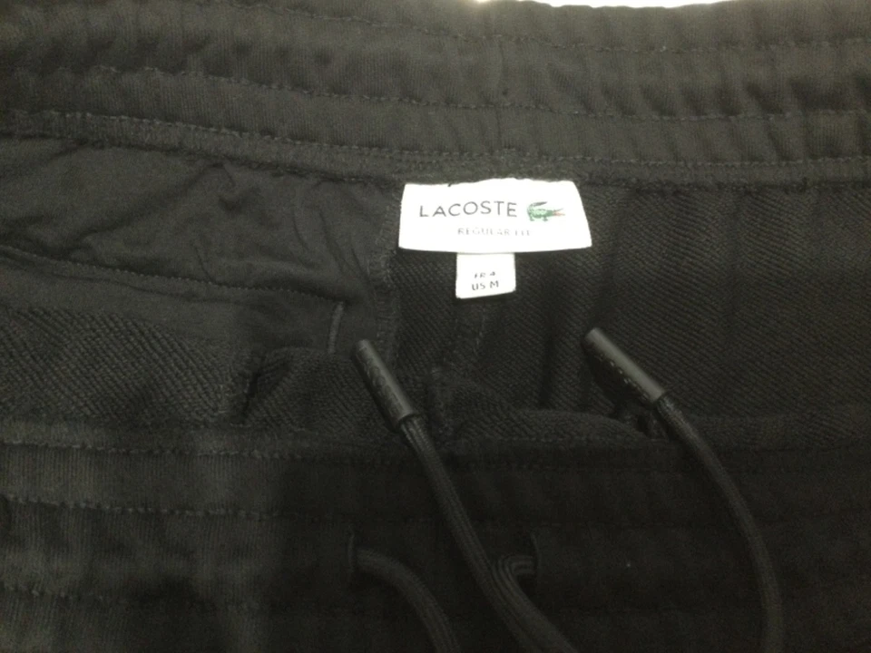 SHORT HOMME LACOSTE MOLLETON DE COTON TAILLE 4 (M) OCCASION COMME NEUF - Photo 3/4