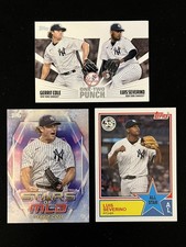 2023 Topps One Two Punch Gerrit Cole #12P-8, Yankees + 2 Bonus Inserts