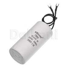Japanese Spec 40UF 250VAC Motor Run Capacitor CBB60 HVAC 40MFD 25/85/21 40X90mm