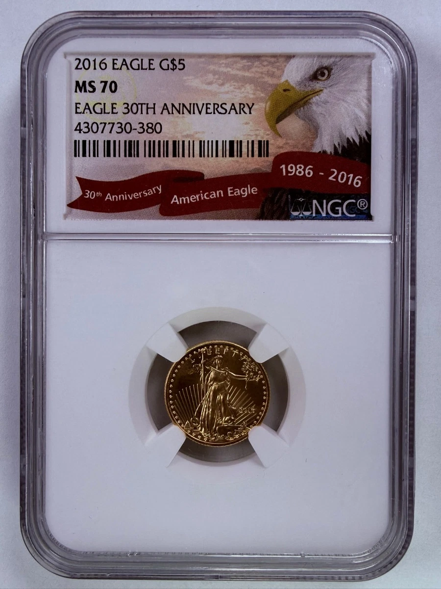 American Eagle MS 70 Graded 2016 Gold Bullion Coins for sale | eBay American Eagle MS 70 Graded 2016 Gold Bullion Coins for sale | eBay