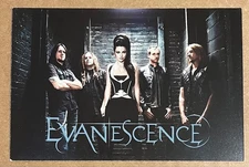 Evanescence - Self-Titled RARE promo collectible card '11