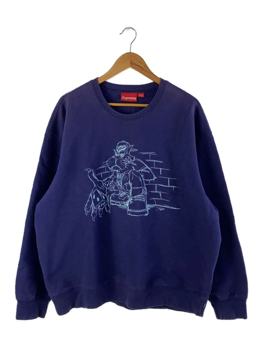 Sweat Supreme bleu marine XL occasion