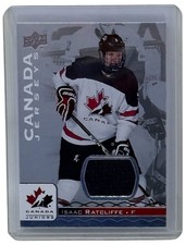 Isaac Ratcliffe 2017-18 Upper Deck Team Canada Juniors Canada Jerseys Card #43