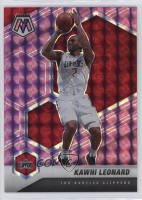 2020-21 Panini Mosaic Purple Mosaic Prizm 32/49 Kawhi Leonard #144 7xr