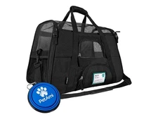 Pet Carrier Bag Travel Case Airline Approved Soft Sided Comfort Bag for Cat Dog