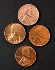 1952 S 1953S 1954S 1955S Lincoln Cent Wheat Penny Uncirculated UNC BU#227