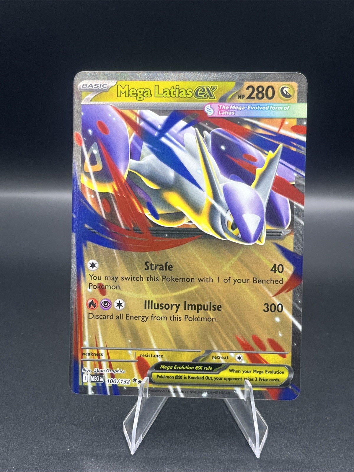 Mega Latias ex 100/132 Me01: Mega Evolution Holo