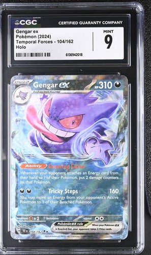 Gengar ex graded CGC 9 for sale on eBay