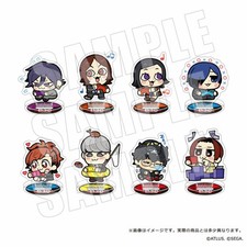 Japan Persona 30th Protagonist x Bukubu Small Acrylic Stand 8Pack BOX