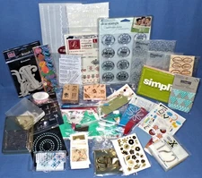 Scrapbooking & Card Making Supplies Embellishments Post Cards & More -Open Packs