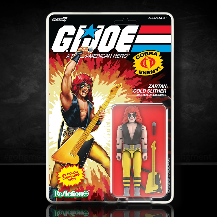 G.I. Joe Super7 ReAction Cobra Commander (Once a Man