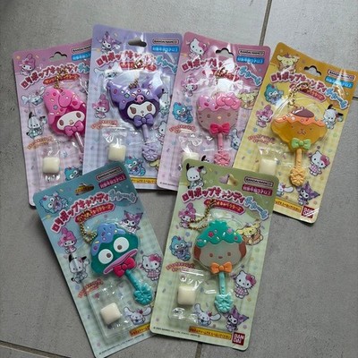 Sanrio Lollipop Soft Tone Charm 6Piece Set (Missing Cinnamoroll)  Not Complete