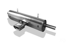 FOX Sportauspuff Porsche Boxster 986, Bj. ab 1996, 2.5l, 135x80mm flachoval