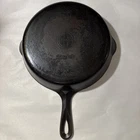 Vintage Griswold #8 704 10-1/2" Cast Iron Small Logo Skillet - Clean &Seasoned