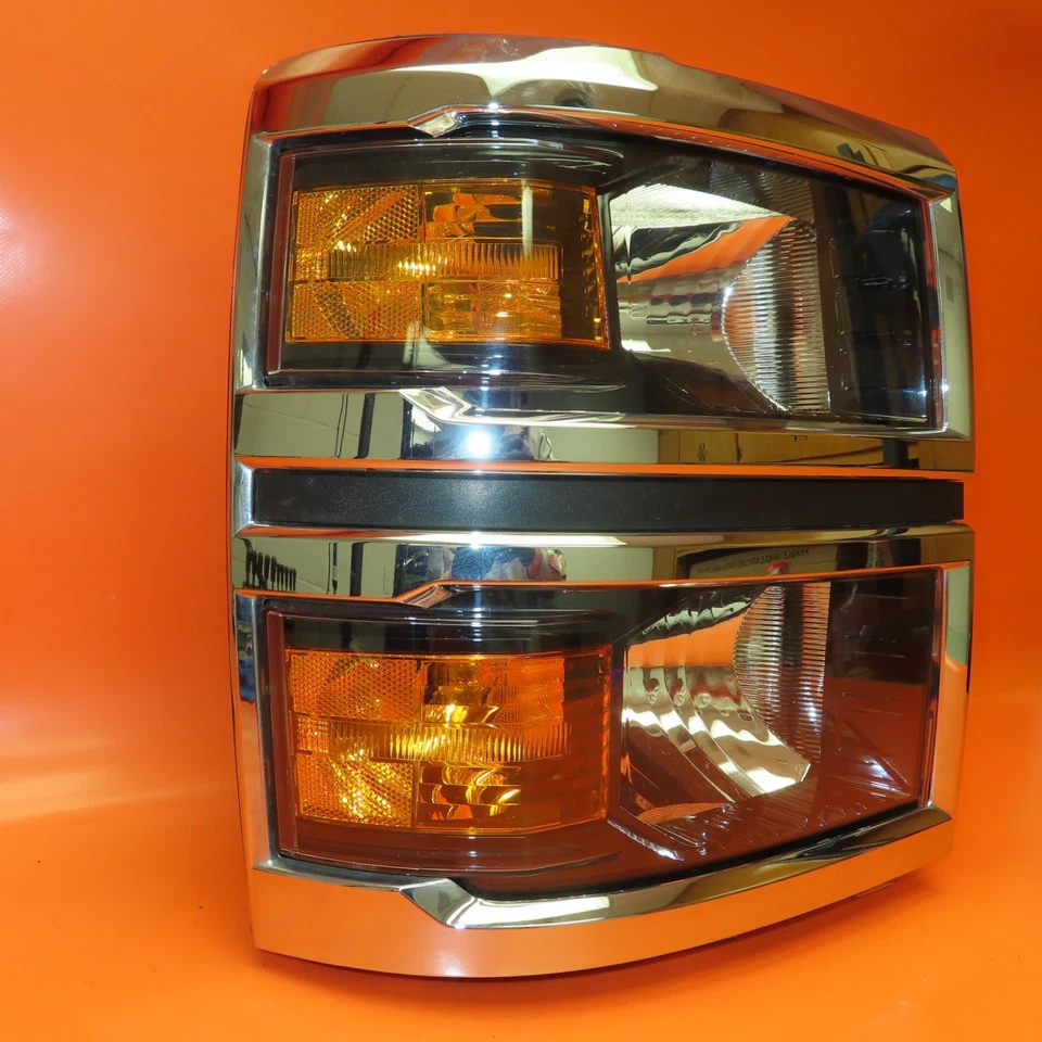 FARO PASAJERO DERECHO CHEVY SILVERADO 1500 2014 2015 HALÓGENO OEM Foto 2 de 4