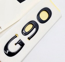 Rear Trunk Glossy Black G90 Awd Emblem Fit Genesis G90 2023 2024 2025 2026 Rear Trunk Glossy Black G90 Awd Emblem Fit Genesis G90 2023 2024 2025 2026