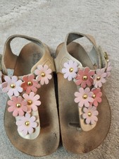 Jumping Bean Toddler Floral Sandals Size 8