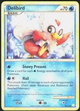 Delibird 39/123 Uncommon HeartGold SoulSilver LP Pokemon on eBay