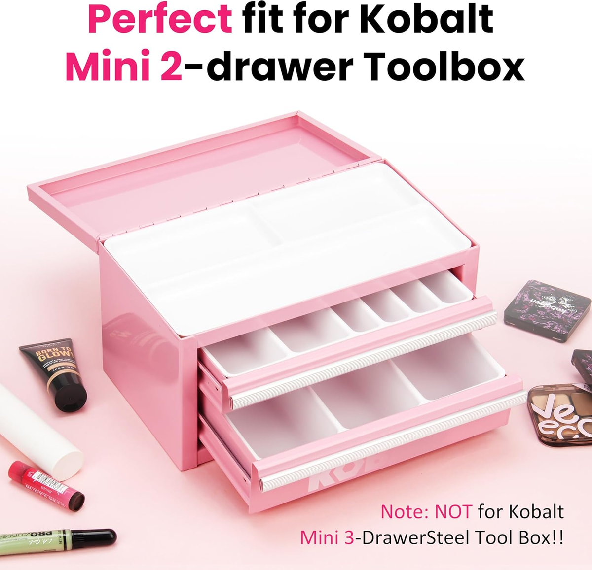 6 Pcs Tool Box Organizer Tray Divider Set Kobalt 2-Drawer Mini