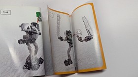 LEGO Bionicle - 8566 Toa Nuva - 2002 Retired - Figure + Instructions 