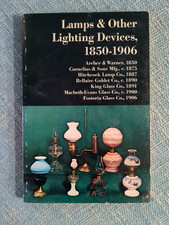 Lamps & Other Lighting Devices 1850-1906 Dated 1972