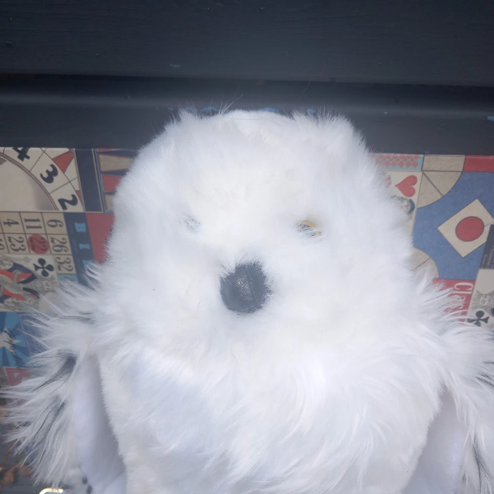 Harry Potter Hedwig Plush Approx Size 12"Soft Plush Snowy Owl - Noble Collection - Image 3 of 4
