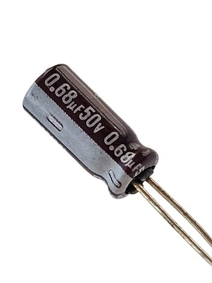 [4pcs] 0.68uF 100V nichicon PM 105C (JAPAN), Electrolytic Capacitor - ref:bxA41