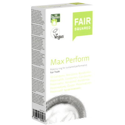 Fair Squared Kondome Max Perform 10/50 | Potenzring, fair gehandelt, vegan