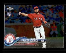 2018 Topps Chrome Update #HMT12 - Isiah Kiner-Falefa - TX Rangers RC Rookie Card. rookie card picture