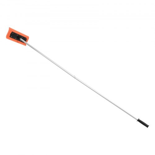 VEVOR Snow Roof Rake, 17.7 in Foam Blade, 7.3-18.4 ft Adjustable Roof Snow Scrap