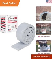 Gray Moldable Silicone Putty - Versatile Waterproof Adhesive for Home Repairs