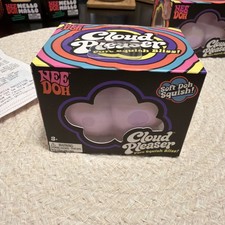 Nee Doh Cloud Pleaser Soft Doh Squish Squeeze Toy, Purple, Age 3 Years