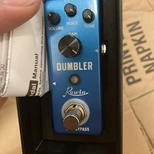 Rowin LEF-315 Dumbler Overdrive Classic Amp Sim Guitar FX Stompbox FX Pedal  CA