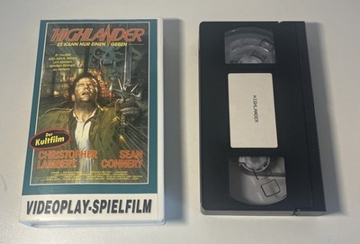 VHS Film - Highlander - Es kann nur einen geben - C. Lambert - Videokassette