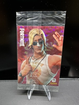 2019 Panini Fortnite Serie 1 Flowpack Crystal #241 Sun Strider #134 Tinseltoes