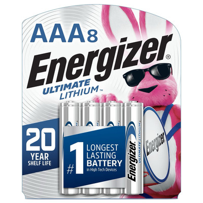 Energizer Ultimate Lithium AAA Batteries 8 Pack - FAST SHIPPING!!!
