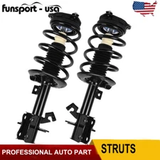 Pair Front Struts Shock w/ Springs Assembly For 2007- 2012 Nissian Sentra 2.0L