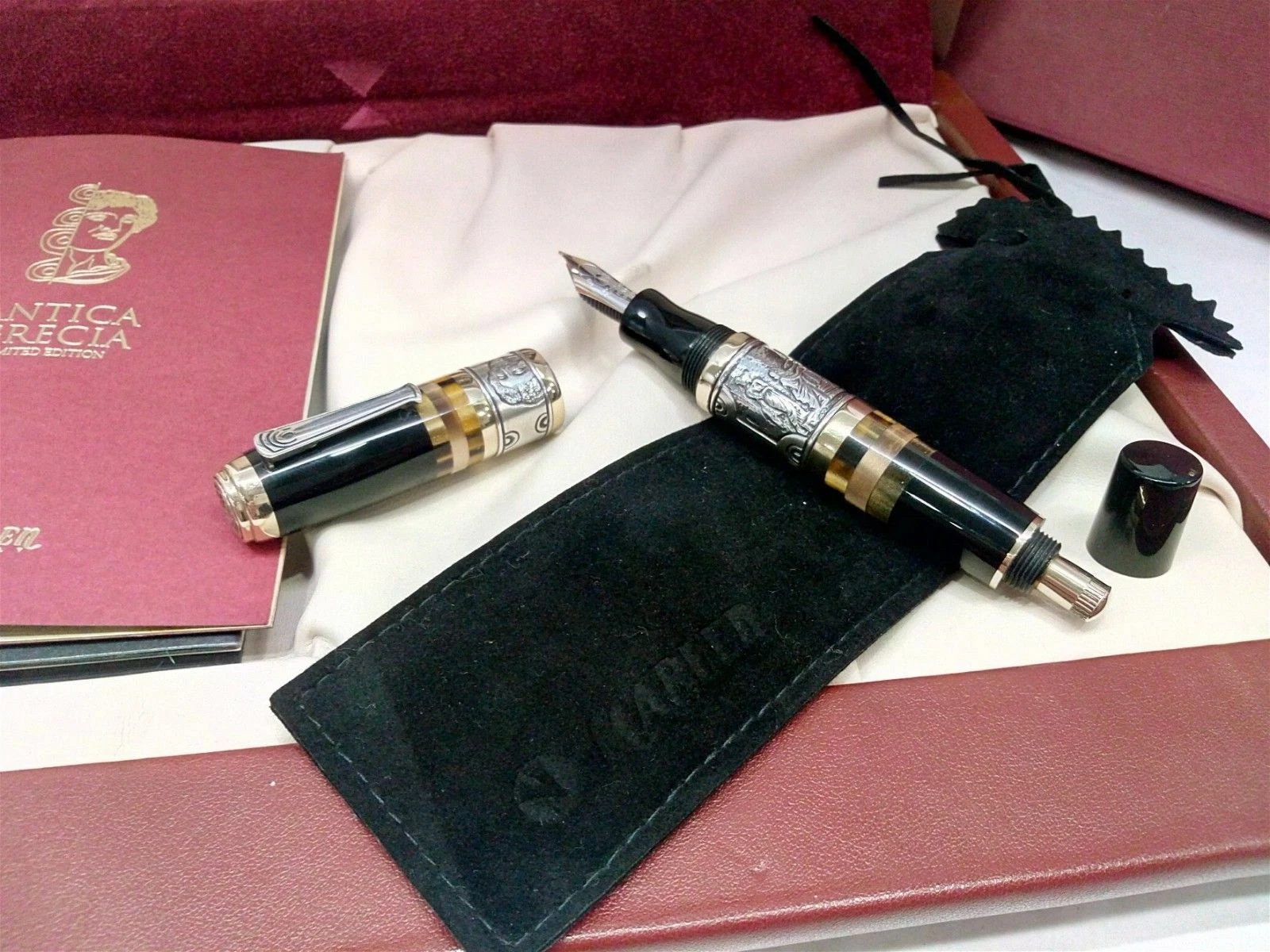 Marlen Antica Grecia Limited Edition Italian Fountain Pen | 18K