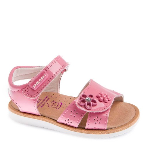 💜 Sandalias Pablosky Rosa Charol para Niña y Bebes ☀ Sandal Girl 076399 23  26 | eBay