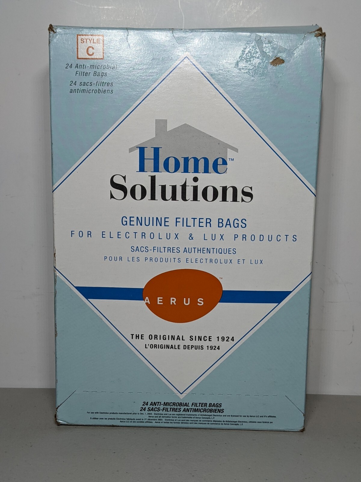 Lot of 20 Aerus Electrolux Home Solutions Genuine Filter Vacuum Bags