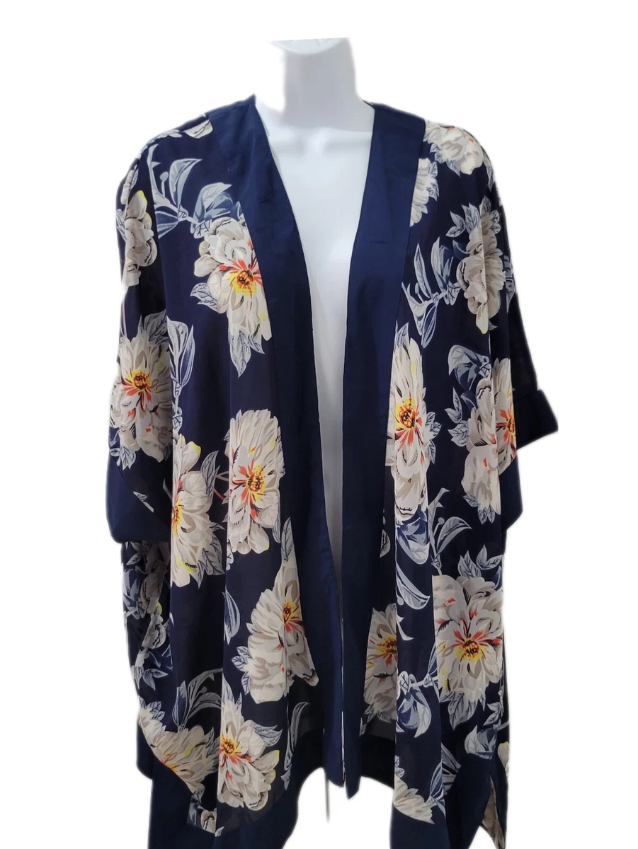 Vince Camuto Women's Solid V-Neck Caftan Cover-Up - Lightweight Beach & Pool Tunic