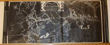 VTG 1965 PHOTOSTAT MAP~CANAL & ITS ENVIRONS BETWEEN SANTEE & COOPER RIVERS IN SC