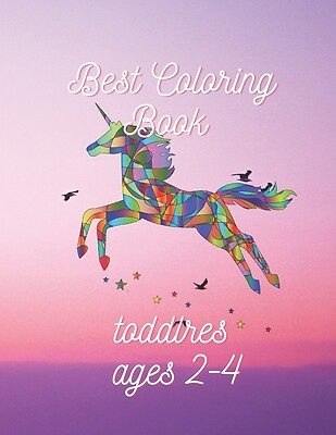 Best Coloring Book toddlres ages 2-4: Fu Tinno, Saviola Paperback