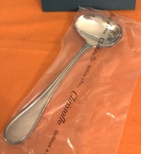 CHRISTOFLE  ALBI  Petite Cuillère à Sauce, Vinaigrette  Confiture M .argenté