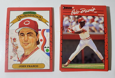 1990 Donruss Cincinnati Reds (29) Baseball Card Team Set World