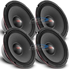 4x DS18 PRO-X8.4M 8 Midrange Car Speakers 550...