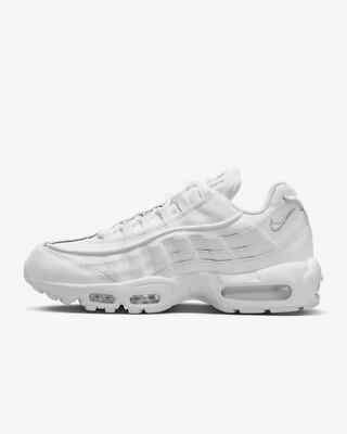NIKE / AIR MAX 95 ESSENTIAL_エアマックス 95 エッセンシャル/28cm/WHT Nike Air Max 95 Essential Triple White Grey Mens Running CT1268