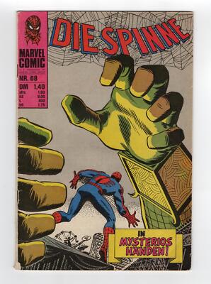 1968 MARVEL AMAZING SPIDER-MAN #67 1ST APP OF RANDY ROBERTSON RARE KEY GERMAN