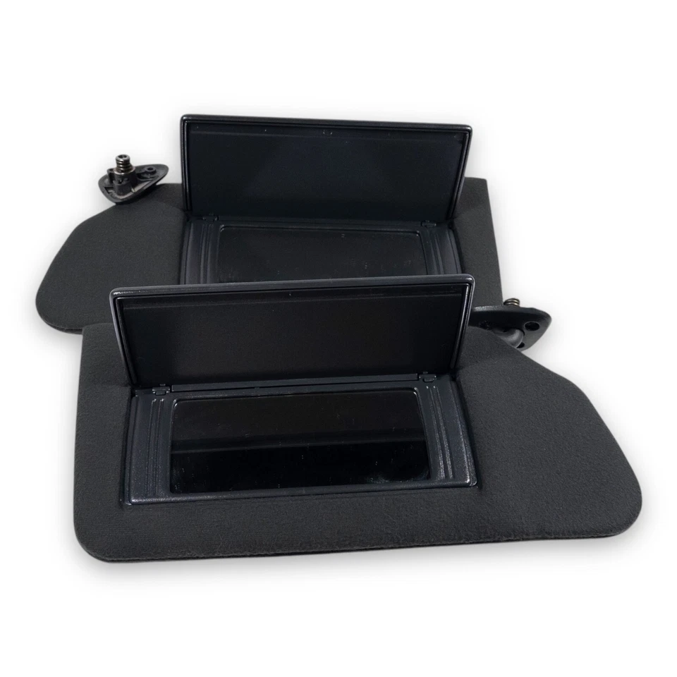 Juego de pares de parasoles negros Oldsmobile Achieva 1992-1998 lado conductor y pasajero Foto 4 de 4