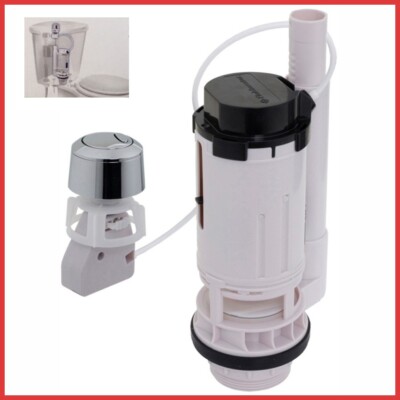 Kit 2 Valvole A Lembo Per WC Da 7,6 Cm Con Catena - Ricambio Universale Per Scarico WC Americano, Compatibile Gerber 99-788
